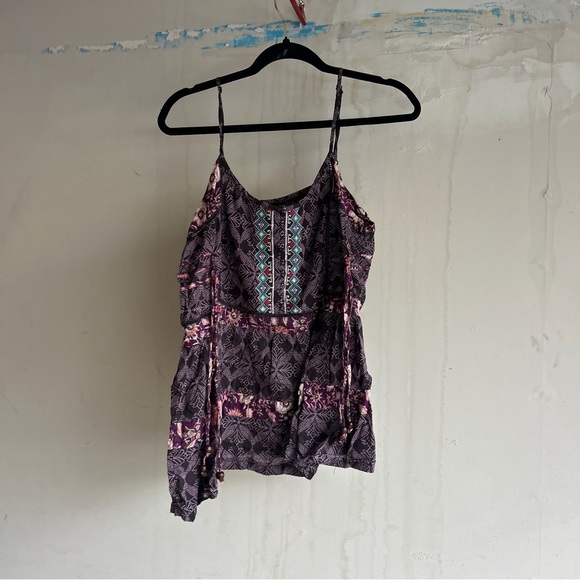 Sundance Tops - Sundance Multicolor Patterned Camisole
